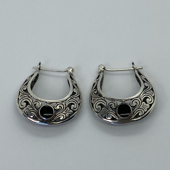 925 silver antique basket earrings✨ - Picture 3 of 8